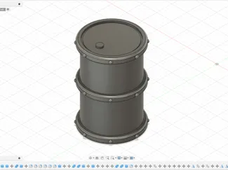 32mm Scale Wargaming Barrel