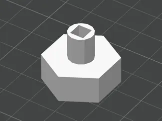 Entlüftungsschlüssel 22mm Sechskant