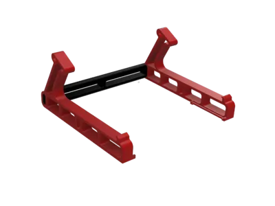 Laptopstand with holder for Lenovo dock.