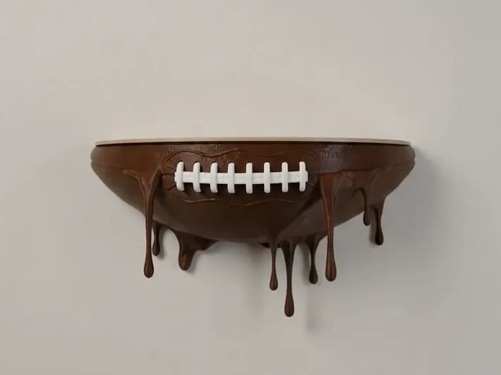 Meltdown Football Shelf | Drip Collection 
