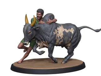 Jallikattu Bull Scene