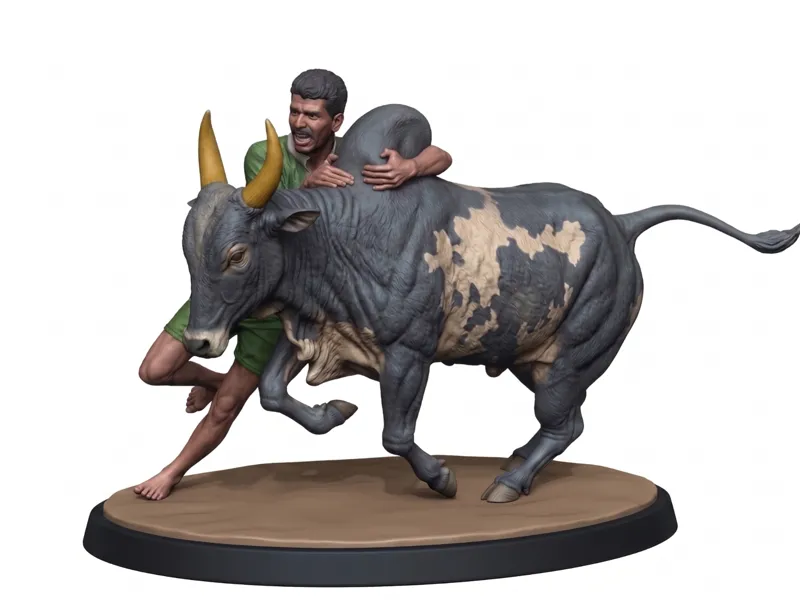 Jallikattu Bull Scene