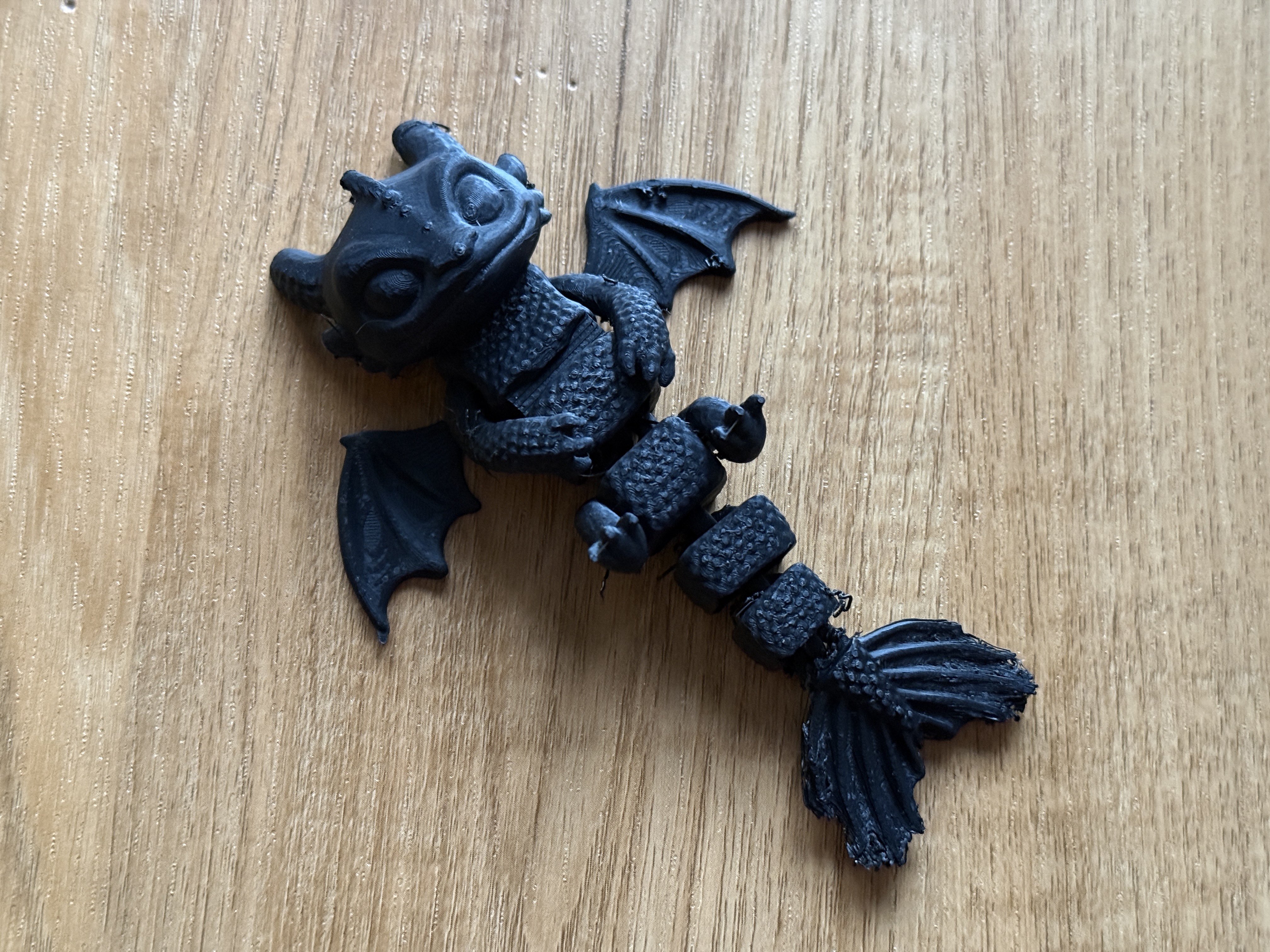 Miniatura 1 do modelo 3D Cute Flexi Toothless Dragon