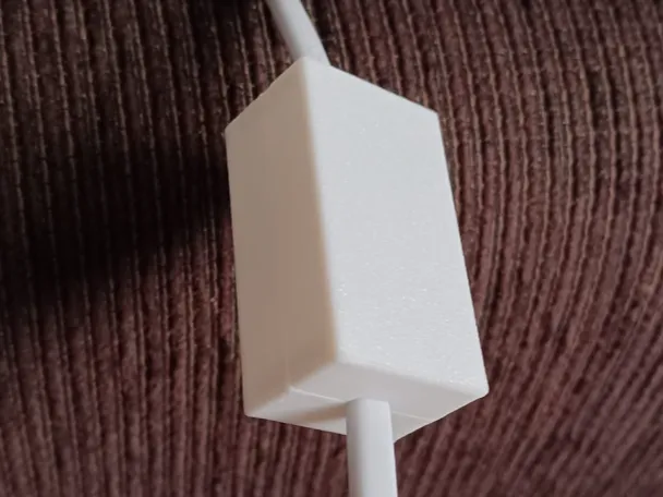 Caixa para isolar ligações elétricas de 2 fios