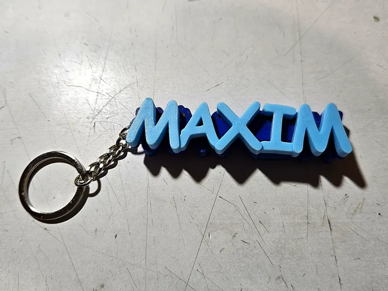 Maxim keychain