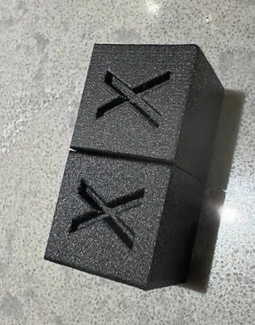Modelo para impresión 3D: pa6-cf20 print profile — vista de referencia 3