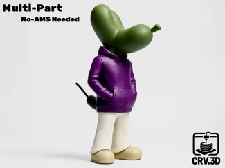 3D Printed Balloon Animal Inspired by Balloonski