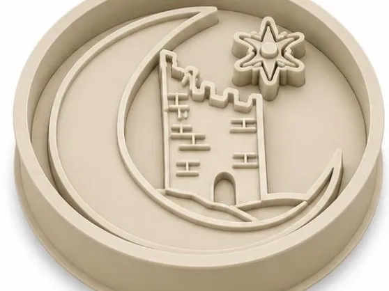 Molde de Galleta Castillo