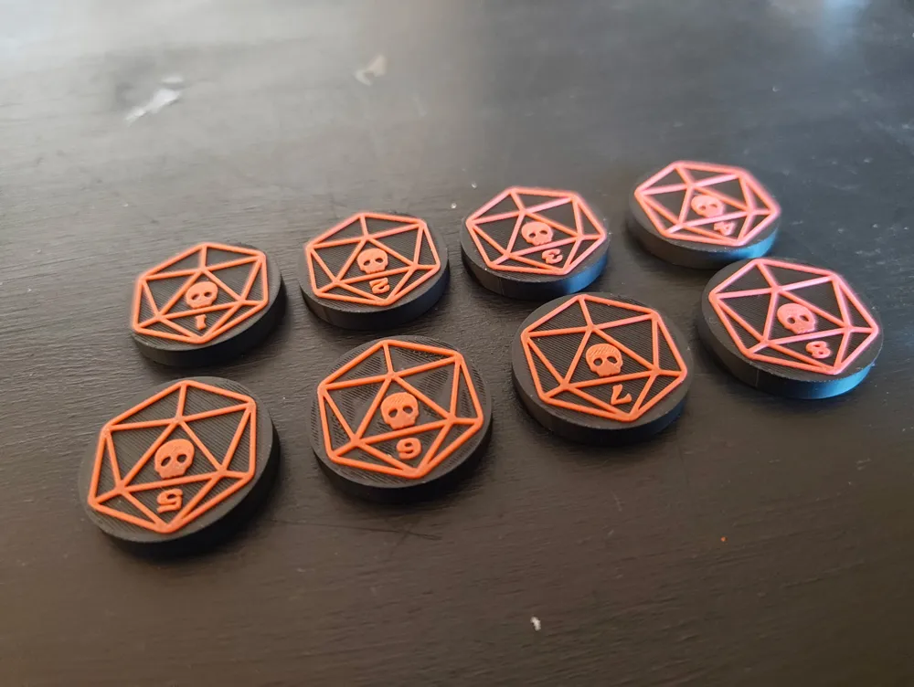 D&D Character/Enemy Token Carrying Chest - Free 3D Print Model - MakerWorld