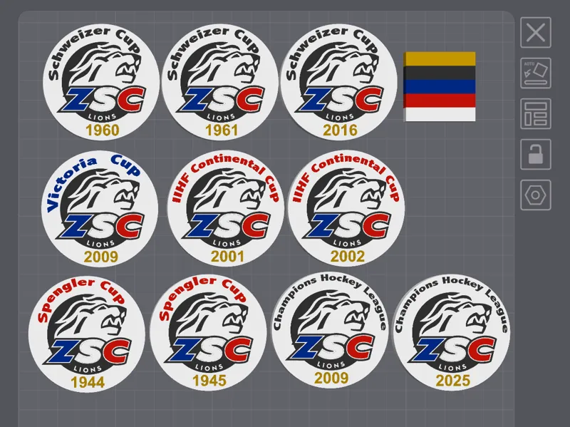 ZSC Champions Magnet