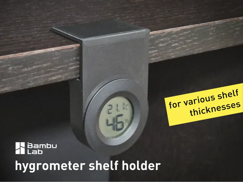 Hygrometer Shelf Holder