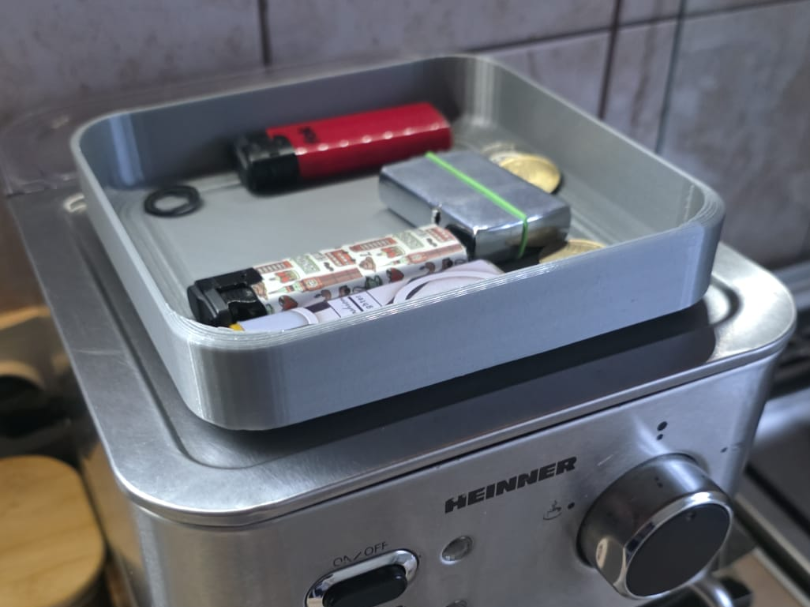 Coffee Machine Top Tray Organizer