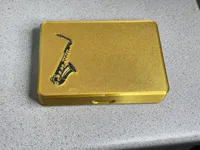 Reed case box with Sax logo