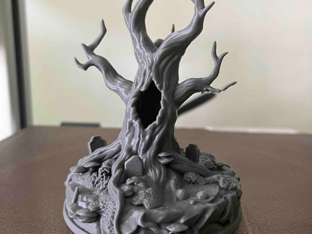 Haunted Tree – Graveyard Terrain (80mm base)