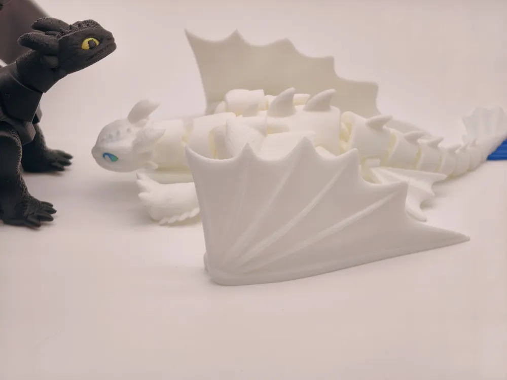 Handgefertigte Drachenfigur, dekoratives Sammlerstück, keine Stützen, Mini-Größe, schneller Druck per Telefon, spezielles Design