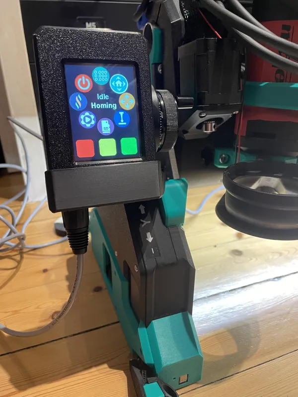 Encoder Wheel Pendant for the LR4 with FluidNC