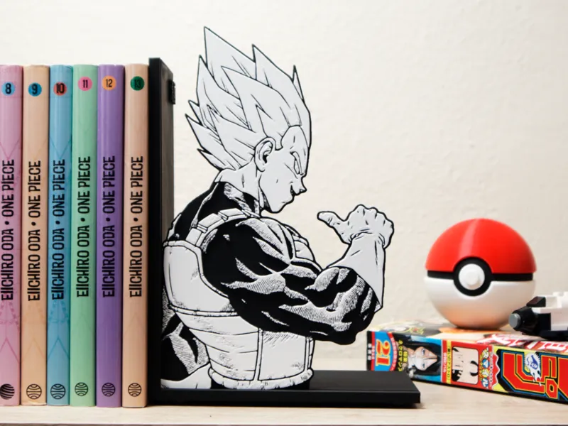 Bookend of Vegeta | Dragon Ball Fan Art