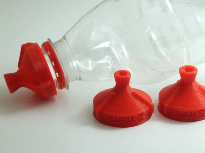 Nozzles for ethanol bottle rocket