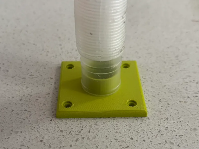Reptile Terrarium Humidifier Hose Connection Plate