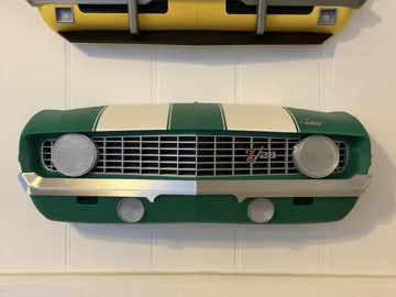 Modelo para impresión 3D: 1969 Muscle car front-end — vista de referencia 4