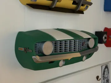 Modelo para impresión 3D: 1969 Muscle car front-end — vista de referencia 5