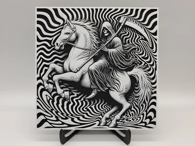 Grim Reaper Visual Illusion