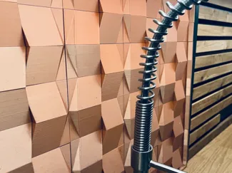 Wandfliesen - Triangle Copper (Modulares System)