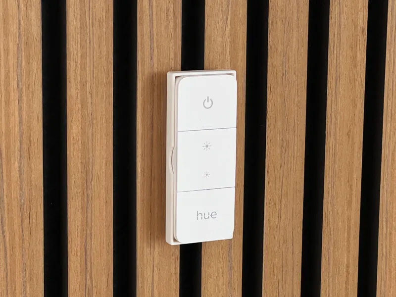Philips Hue Switch Halter Akustik Panel
