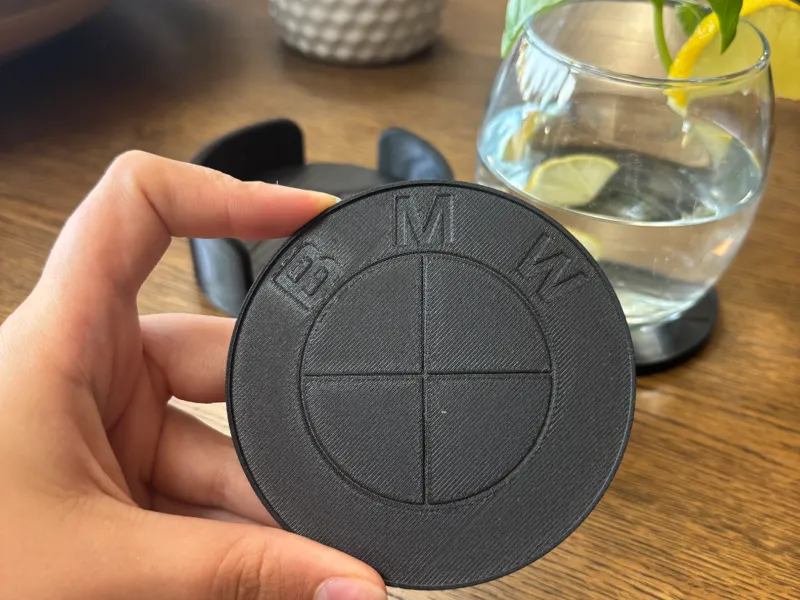 BMW Coaster & Holder