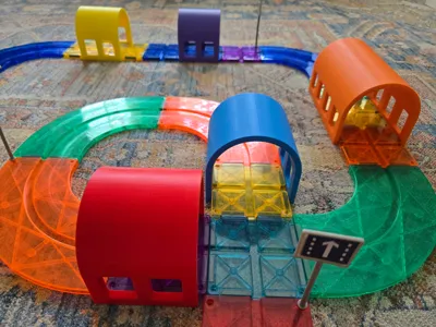 Tunnel for Piccaso Tiles - Magnetic Tiles
