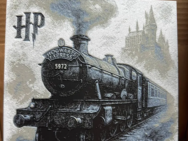 Hogwarts express harry potter hueforge
