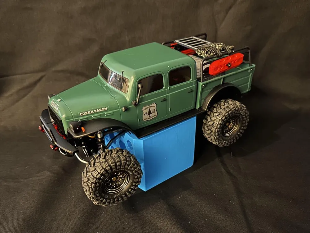 Axial SCX24 Mini Crawler TPU Storage/Repair Stand - Free 3D Print Model ...