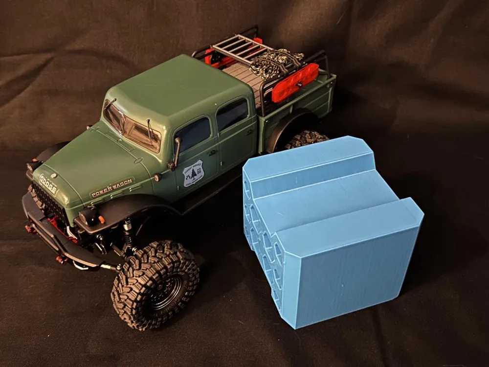 Axial SCX24 Mini Crawler TPU Storage/Repair Stand - Free 3D Print Model ...