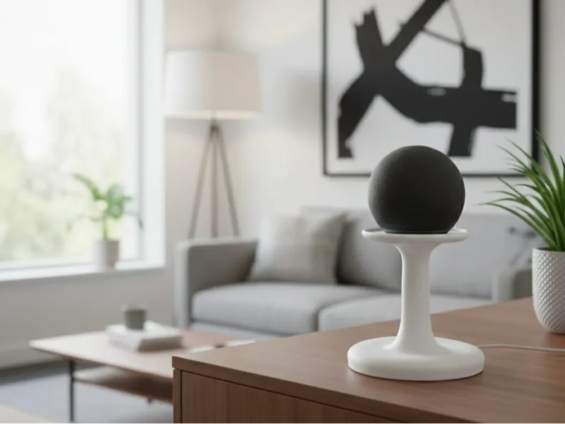 Organic "Stone" Stand for Amazon Echo Dot