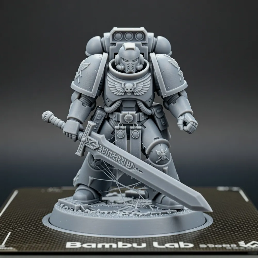 SPACE MARINES WITH SWORD - Free 3D Print Model - MakerWorld