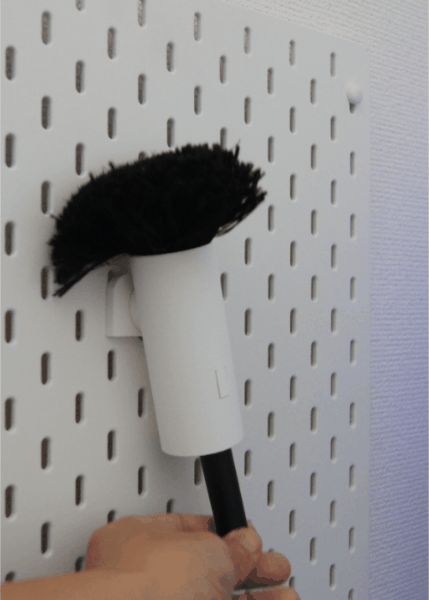 [IKEA SKÅDIS] Cleaning Brush Holder(Bottom-Pull)