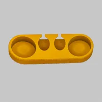 2 Becher 2 Lade ohne Bürstenh. 0.2mm layer,2 walls,15%infill