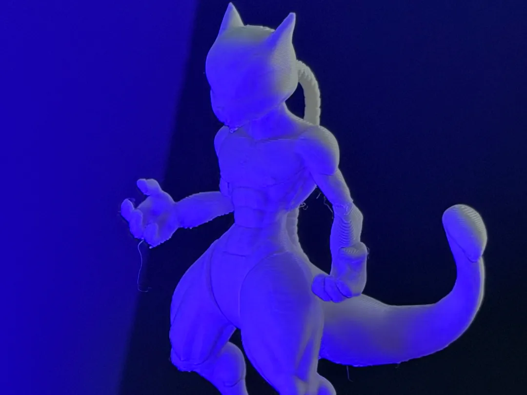 Mewtwo - Pokemon figurine - Free 3D Print Model - MakerWorld