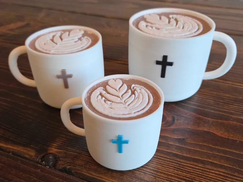 Coffee Mug Decor - Cross (Lg)