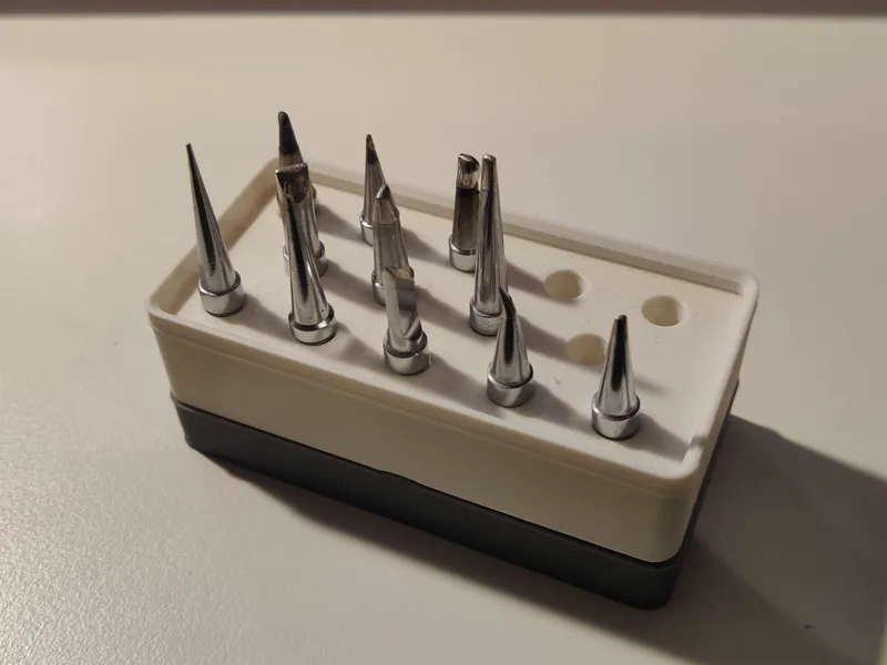Gridfinity Soldering Iron Tip Holder
