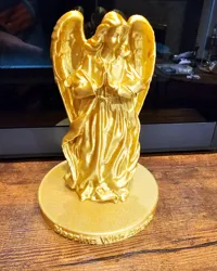 Ange commémoratif avec socle — photo 1