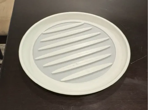 Bottom Saucer for The Poop Pot  recycle filament