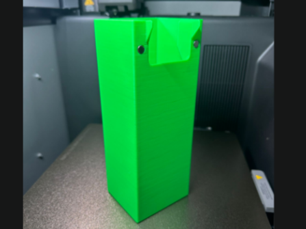 Poop Chute with magnets