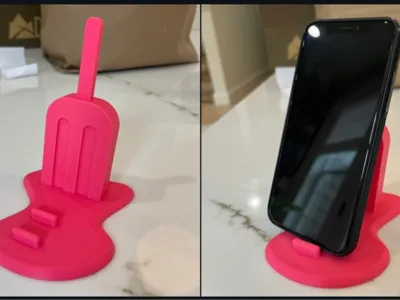 Popsicle Phone Stand