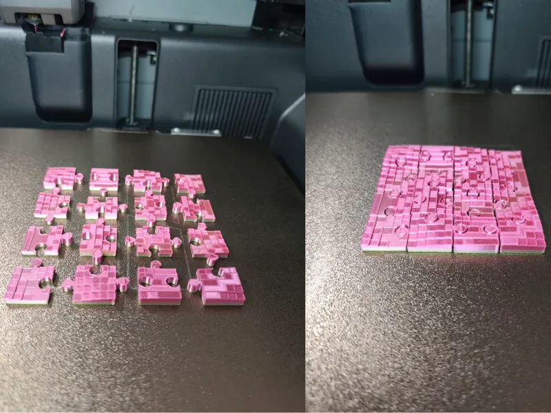 3D Pixel Puzzle Blocks