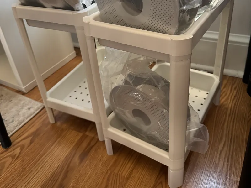 Ikea Vesken Set of Feet and Top Caps