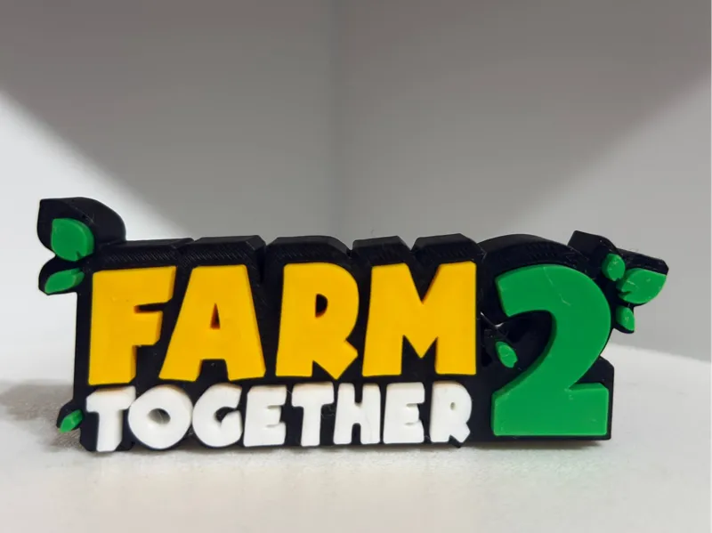 Logo Farm Together 2 en relieve