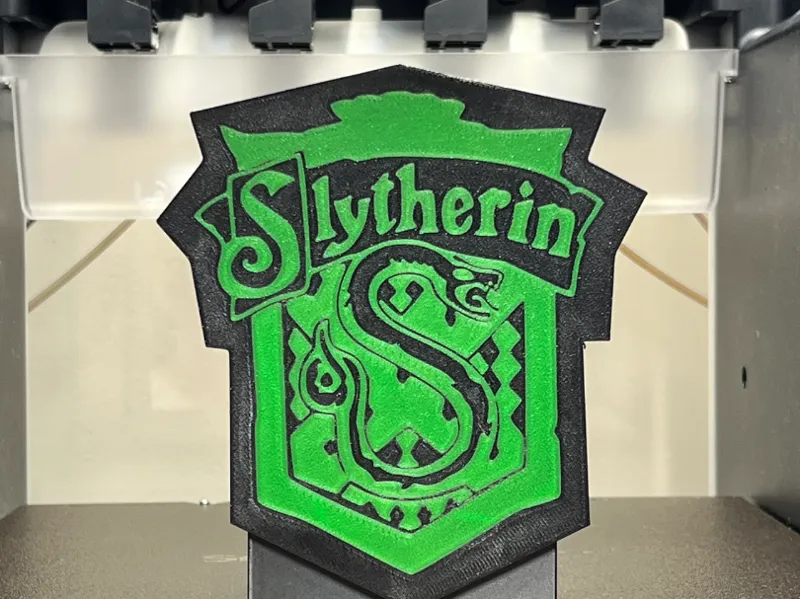 Slytherin House Crest Clip On Soap cover - Pen cup