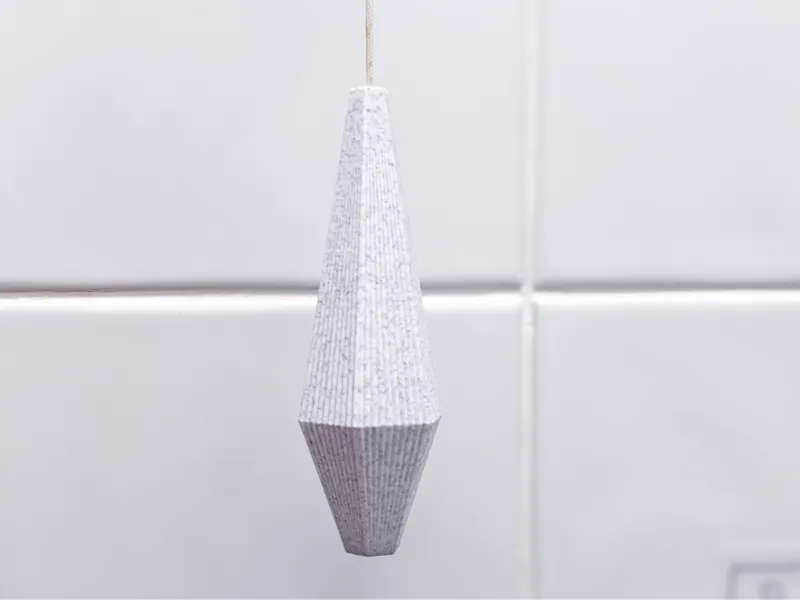 Modern Geometric Bathroom Light Pull