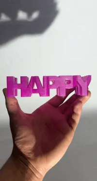 Texte pivotant « Happy 2026 » — photo 1